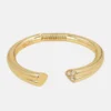 Pulsera abierta corazón dorado - Anekke