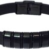 Pulsera hombre detalle negro Kronos
