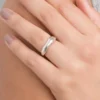 Anillo plateado Anzus - Anekke