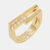 Anillo con brillantes dorado - Anekke