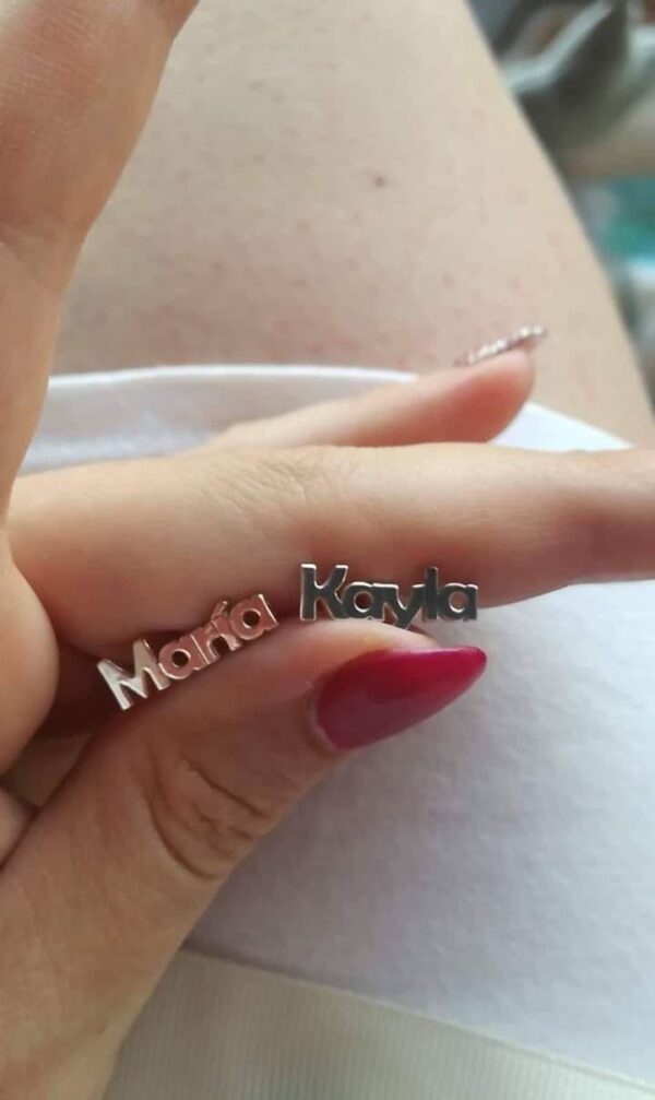 Pendiente nombre personalizado