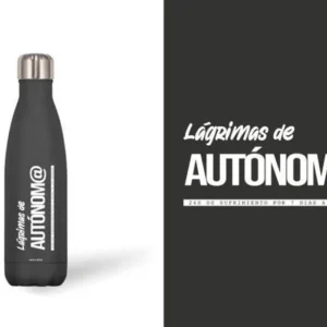 8431234173109 BOTELLA ACERO INOXIDABLE 500 ML LAGRIMAS DE AUTONOMO