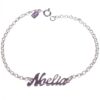 pulsera-nombre-d Pulsera Plata con nombre Personalizada