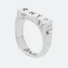 Anillo plateado runas - Anekke