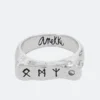 Anillo plateado runas - Anekke