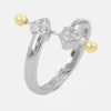 Anillo corazones plateado - Anekke