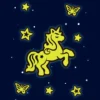 Pegatinas  GOMETS UNICORNIOS LUMINISCENTE  APLI