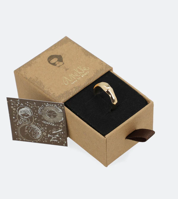 Anillo dorado Anzus - Anekke