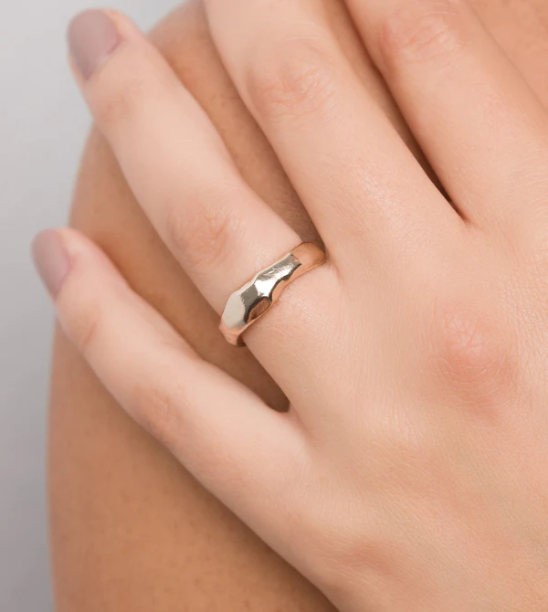 Anillo dorado Anzus - Anekke