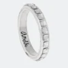 Anillo plateado brillante -Anekke