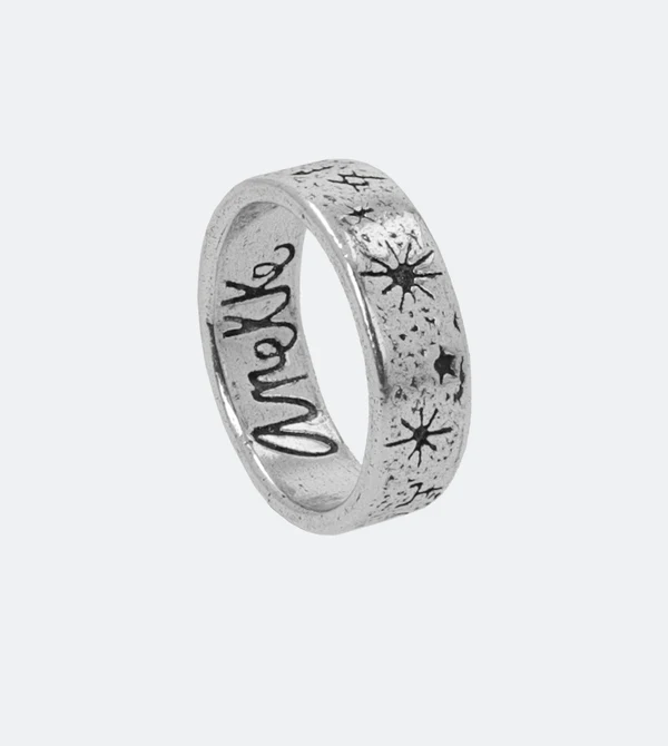 Anillo Constelaciones ancho plata - Anekke