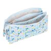 PORTATODO TRIPLE RECICLADO MOOS "LOVELY" - Safta