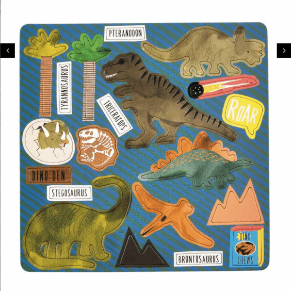 Juegos magnéticos 4 en 1: Dinosaurios