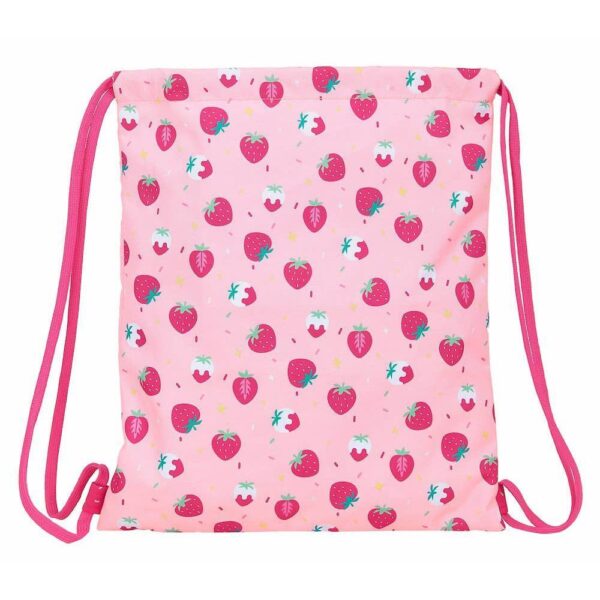 SACO PLANO  "BERRY BRILLIANT" - Safta