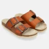 Sandalias bio de mujer marrón Menire - Anekke