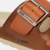 Sandalias bio de mujer marrón Menire - Anekke