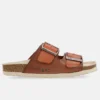 Sandalias bio de mujer marrón Menire - Anekke