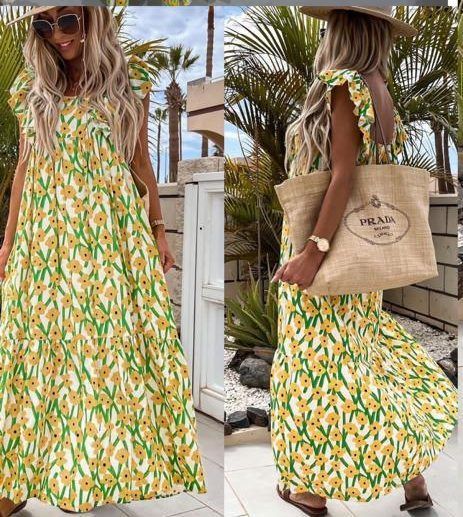 a59c4a07-ad17-4a31-8266-3ac2667dd75a Vestido Margaritas Amarillo
