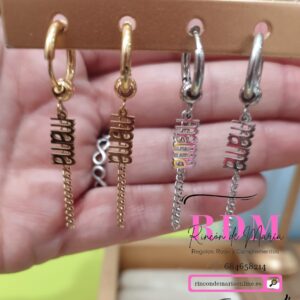 d6c6bd8a-86af-42b6-b341-4faed3727594 Pendientes Aro Acero Mama