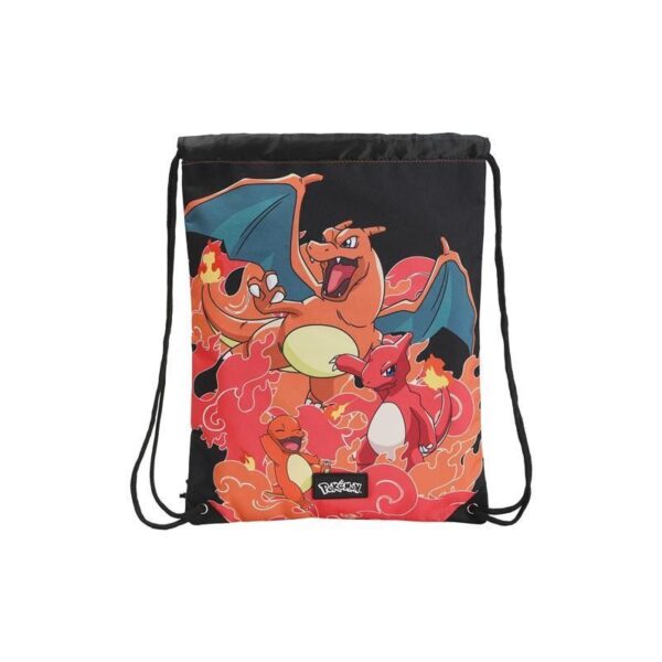 mochila-saco-34x44-pokemon---charmander Mochila Saco 34x44 Pokémon - Charmander
