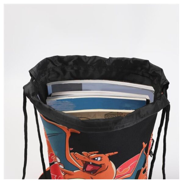 mochila-saco-34x44-pokemon---charmander3 Mochila Saco 34x44 Pokémon - Charmander