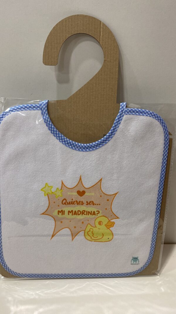 Babero Quieres ser mi Madrina .......??