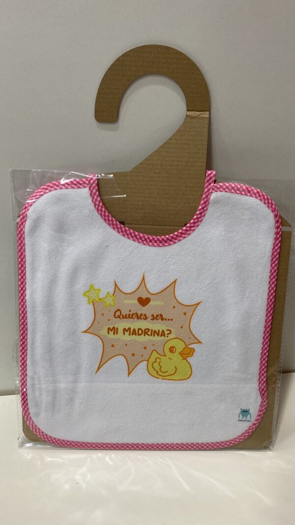 Babero Quieres ser mi Madrina .......??