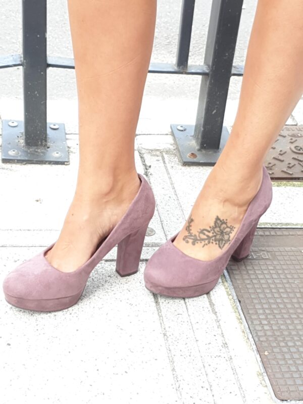 ZAPATO PLATAFORMA MORADO