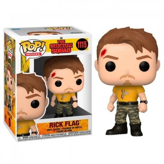 Funko Pop Movies Dc comic Escuadrón Suicida Rick Flag