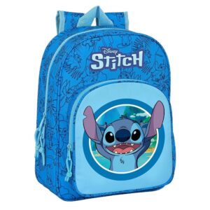 mochilayinfantilyadapt-carroystitch-612388185_1 Mochila Infantil Stitch Disney – Adaptable a Carrito Safta (10L)
