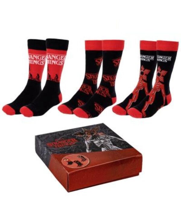 PACK CALCETINES 3 PIEZAS STRANGER THINGS