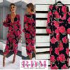 Vestido Midi floral salvaje