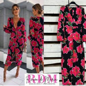 vestido-midi-floral-salvaje Vestido Midi floral salvaje