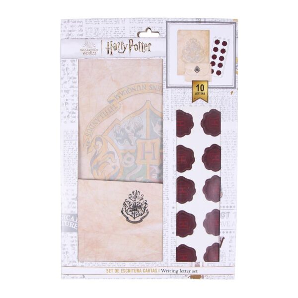 Set de papelería carta HARRY POTTER hogwarts