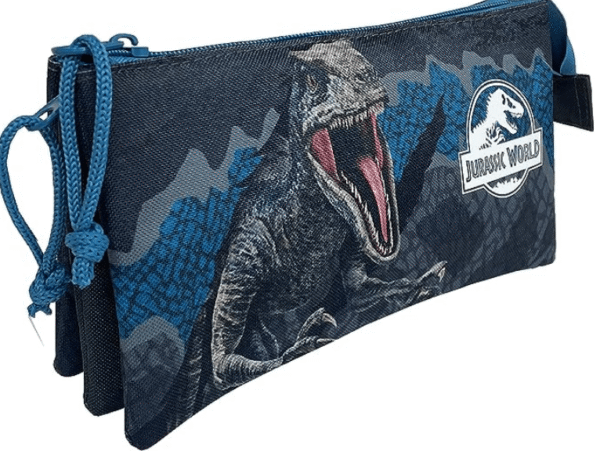 ESTUCHE 3 DEPARTAMENTOS JURASSIK WORLD - CYP BRANDS