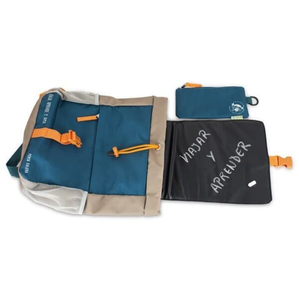 Mochila-Pizarra escolar Animales Raros - Pepita Viajera