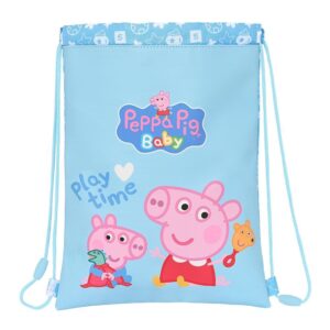 SACO MOCHILA SACO PLANO JUNIOR PEPPA PIG "BABY"
