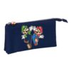 PORTATODO TRIPLE SUPER MARIO - SAFTA