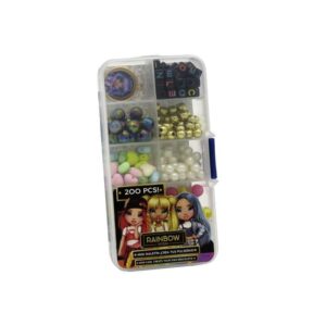 MINI MALETÍN DE 200 PCS PARA CREAR TUS PULSERAS RAINBOW HIGH