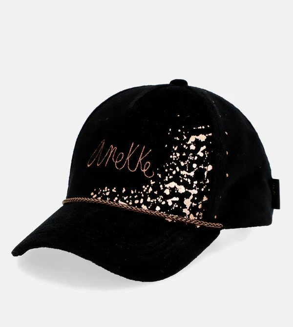 GORRANEGRA Gorra terciopelo negra Shodō Anekke