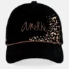 GORRANEGRA4 Gorra terciopelo negra Shodō Anekke