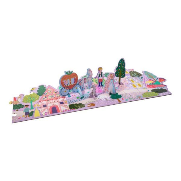 PUZZLE DE SUELO CON FIGURAS FAIRY TALE (60 PIEZAS)