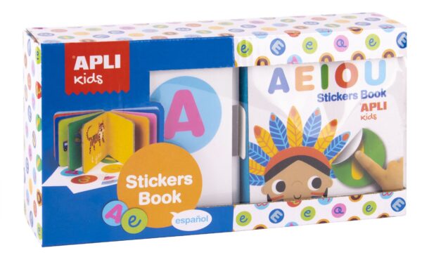 Libro Stickers vocales Apli