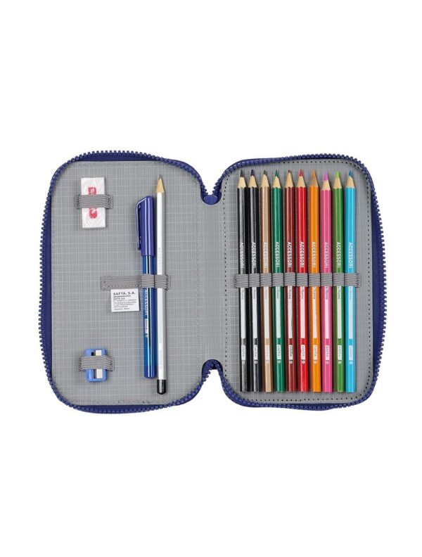 PLUMIER DOBLE PQÑO 28 pcs F.C.BARCELONA 1ª EQUIP. 23/24