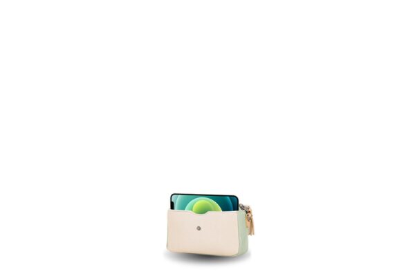 Bolso Bandolera y de Mano Ventis Verde Porta Móvil