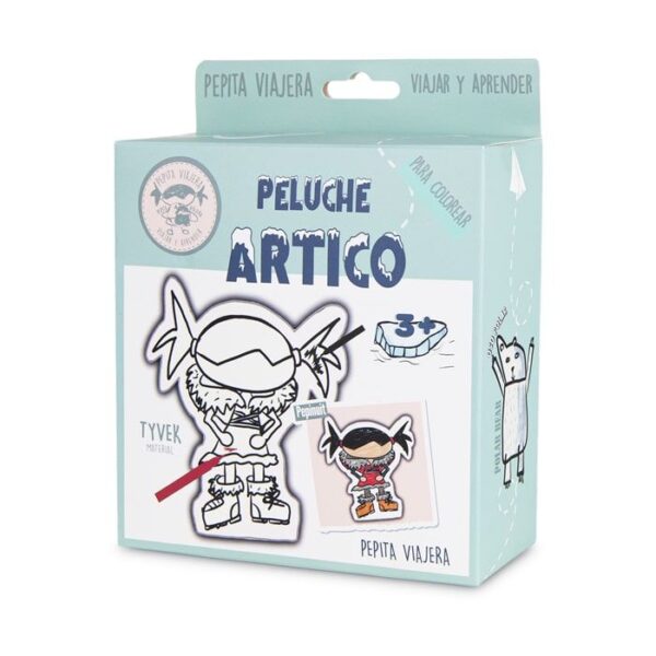 Juguete para colorear y lavar Ártico - Pepita Viajera