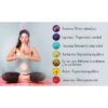 PULSERA PIEDRA VOLCÁNICA 7 chakras