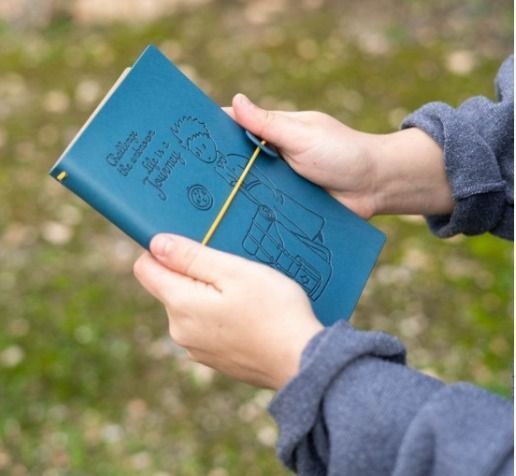 Cuaderno De Viaje Tapa Cuero El Principito