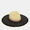 Sombrero rafia combinado - Anekke