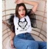 CAMISETA WHITE DEMONDS ORGANZA - Noc The Brand
